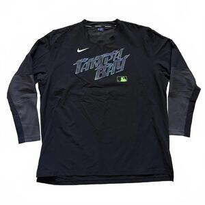 Tampa Bay Rays Nike 2025 City Connect Player Pullover Shirt Team Issued XL